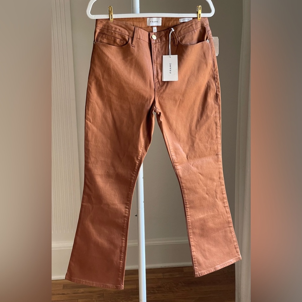 FRAME / 30 / Coated Denim Jeans
